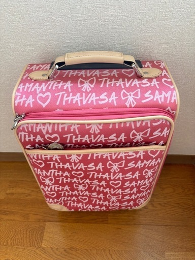 美品✨Samantha Thavasaキャリーバッグ - ピンク