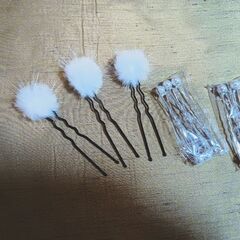 七五三の髪飾り(使用品と未使用品)