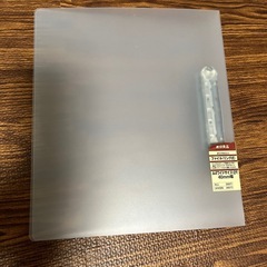 無印良品　ハガキホルダー、ファイル(リング式)2穴の画像
