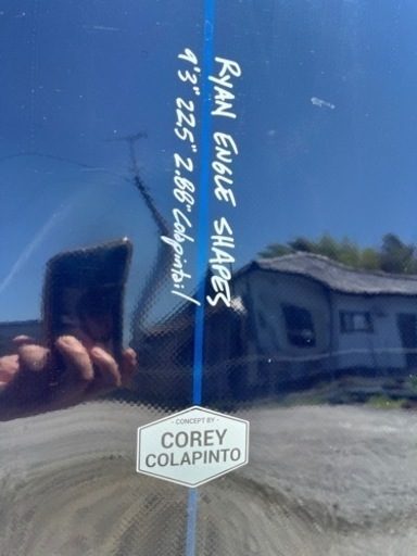 CJ NELSON  COREY COLAPINTO 9'3" 修理不可