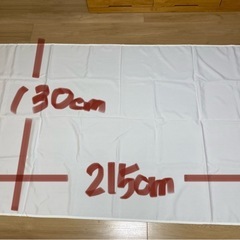 【ニトリ】215cm✖️130cmテーブルクロス はぎれ 布　生地　３枚セットの画像