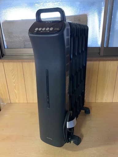 ♦️ アイリスオーヤマオイルヒーター【2019年製】KIWHD-1210M-B