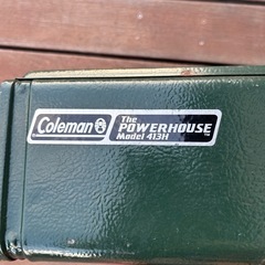 Coleman コールマン ツーバーナーコンロ model:413Hの画像