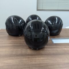 ★期間限定出品★ネオライダース (NEORIDERS) SY-5 オープンフェイス シールド付-ジェット-ヘルメット-ブラック-XLサイズ＋Lサイズ3個セットの画像