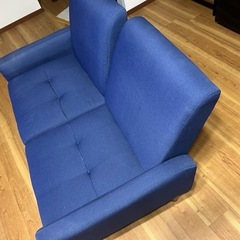 2人掛け　北欧風ソファの画像