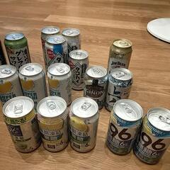 交換も可能　缶チューハイ　サワー　22本　氷結　トリス　ストロングゼロなどの画像