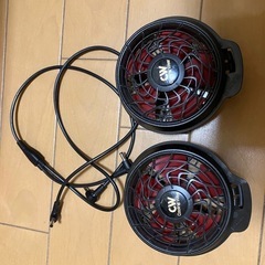サンエス 空調服用ファン、バッテリー