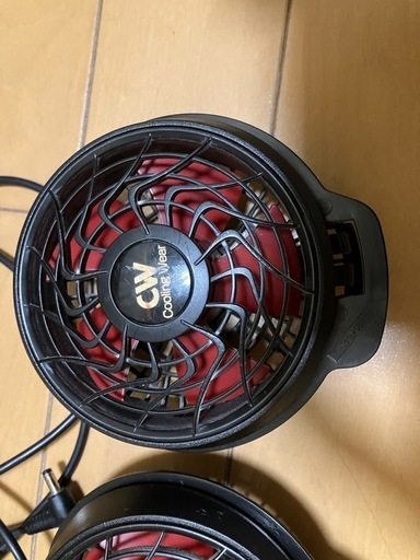 サンエス　空調服用ファン、バッテリー