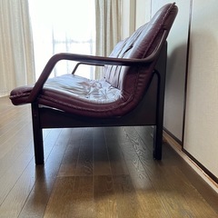 【中古家具】北欧製3Pソファーの画像