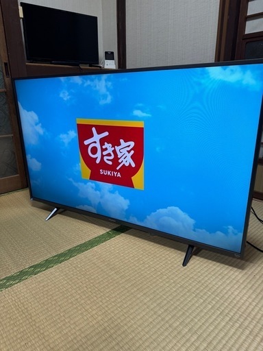 No.6  FUNAI 50型　4K液晶テレビ　2022年製　?近隣配送無料?