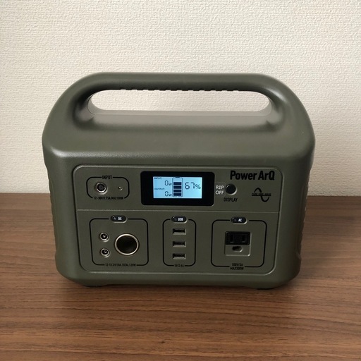 青森県　
パワーアーク 626wh ポータブル電源