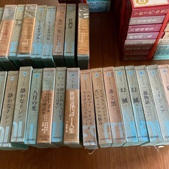 日本文学全集と世界文学全集の画像
