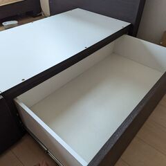 商談中　ニトリ　シングルベッドフレームの画像