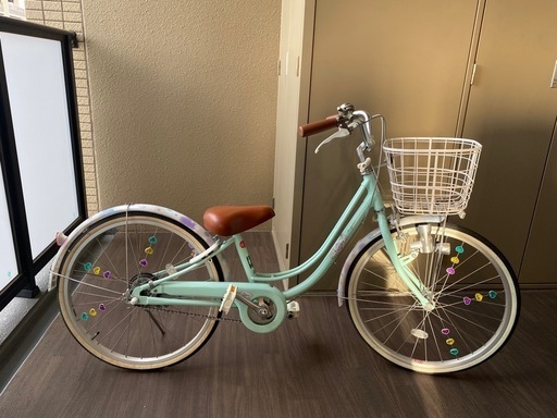 【引取限定】ブリヂストン　リコリーナ　22インチ　子供用自転車 お譲り先決まりました！【8/8まで♪】子供用自転車 22インチ
