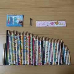 鉛筆　定規　シャー芯　グリップの文房具セット