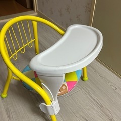 かわいいベビーチェア(豆イス)&テーブル★差し上げますの画像