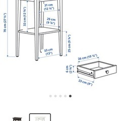 サイドテーブルの画像