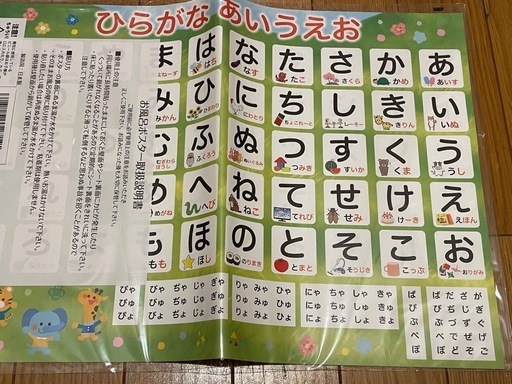 知育 お風呂ポスター お風呂 ひらがな カタカナ 6種類 幼児 キッズ