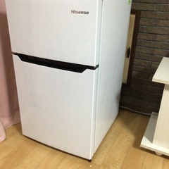 Hisenseノンフロン冷凍冷蔵庫　93L 2021年製　HR-...