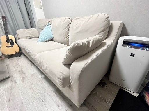 (急)IKEA イケヤ　ヴィンリデン3人掛けソファ  中古美品
