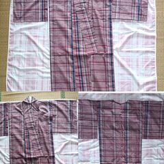 アンティーク着物 絣 和装和服の画像