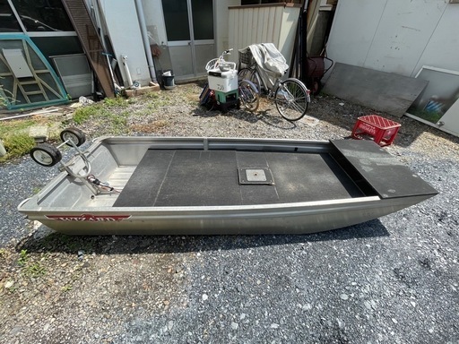 ※引取り限定　ウィザード298L アルミボート　免許不要サイズ　搭載キット付き