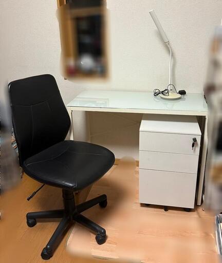 机セット