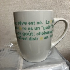 100均マグカップ　フレンチマグカップ