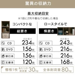 【差し上げます】カラーボックス 2WAYバイカラー(ナチュラル×オーク)アイリスオーヤマの画像