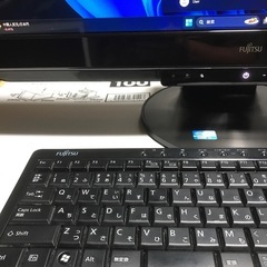 FUJITSU モニター型パソコン Windows11 core i7 美品 一体型パソコン Windows11+office 富士通 FH-X/E2 core i7-10750H/爆速