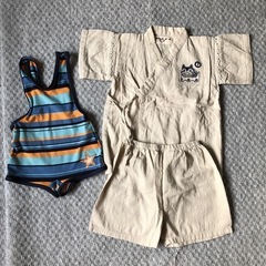 子供服　甚平　水着95cm