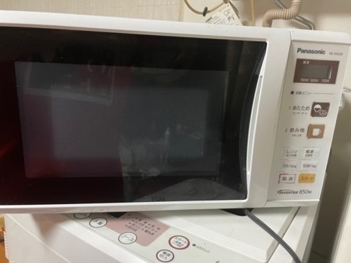 電子レンジ　Panasonic購入2022年