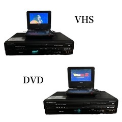 【簡単ダビング】DX アンテナDXR150V ビデオデッキ　DVD 複合機
の画像
