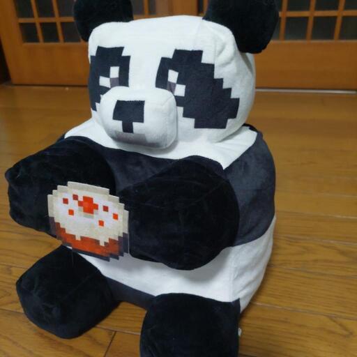 限定品【マイクラのパンダ人形】