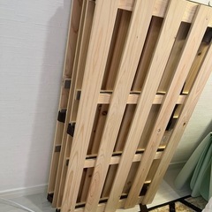 すのこ　ベッド　シングル