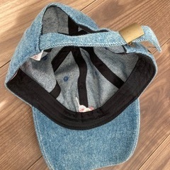 早い者勝ち 美品 ケミカルウォッシュ キャップ 目玉焼き柄 ファッション 帽子の画像