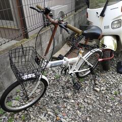 折りたたみ自転車の画像