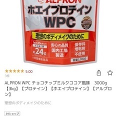 ALPRON WPC チョコチップミルクココア風味　3000g【...