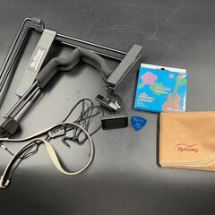 【決まりました】Hanalei HUK-80 ソプラノウクレレ チューナー動作確認済み 楽譜3冊付き ピック付き 専用弦付き ホルダー付き お手入れクロス付き スタンド付きの画像