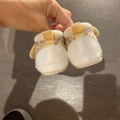 未使用　花柄　子供靴　11.5cmの画像