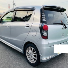 ダイハツ ミラカスタム 車検 ナビ テレビ etc 軽自動車 エコ 即日の画像
