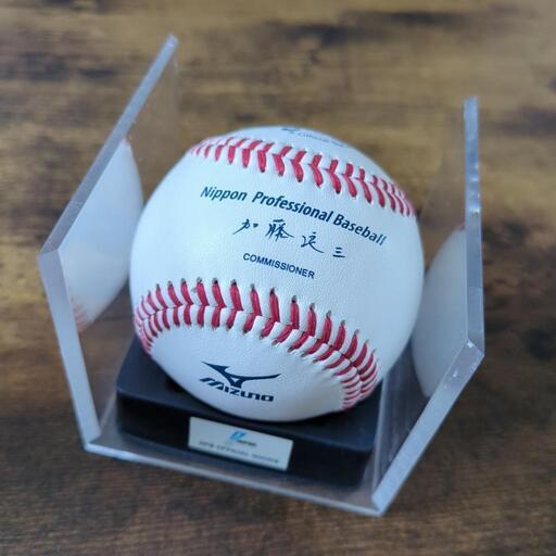 NPB12球団統一試合球(シリアルナンバー入り)最終値下げ❣️