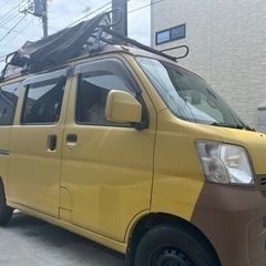 稼働中、車検2年、可愛く塗装したキッチンカー、安く開業したい方オススメ、新しい年式、パワーウィンドウの画像