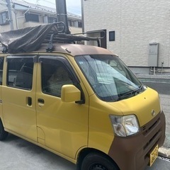 稼働中、車検2年、可愛く塗装したキッチンカー、安く開業したい方オススメ、新しい年式、パワーウィンドウの画像