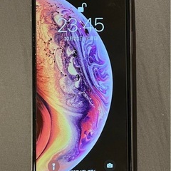 Apple iPhone XS 64GB silver シルバー...
