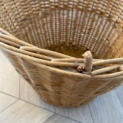 【あげます】木かご、木フックの画像