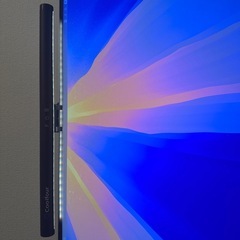 Coolfour モニターにピッタリ 目にやさしいバックライトとモニターライト 厚さ5.0cmまでのモニター対応 42cm モニター用ライト スクリーンバーライト スクリーンライト ゲーミングライト パソコンライトの画像