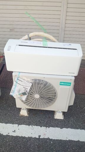 値引き交渉完売！（☆美品☆２台有り！）Hisense【HA-S22D-W】ハイセンス 熱交換器凍結洗浄 内部クリーン 3Dスイング ルームエアコン おもに6畳用〜8畳用 2021年製 中古品 ♦同一機種２台有り ✵割引あり