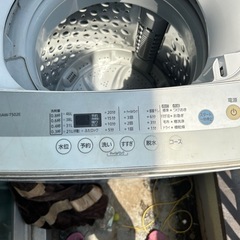 洗濯機【無料】引き取ってくれる方募集！の画像
