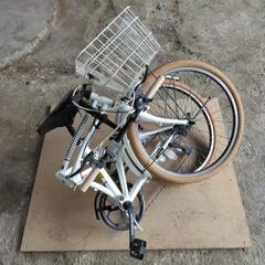 折りたたみ自転車 ドッペルギャンガーDOPPELGANGER  白 24インチ m6-24旧型の画像